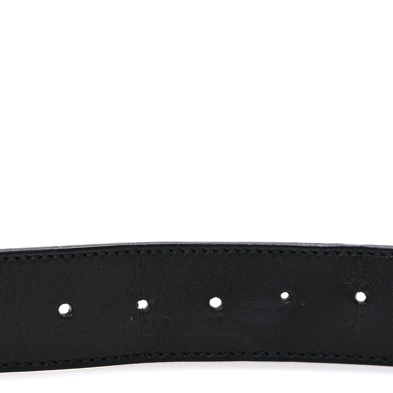 Gucci Calfskin Interlocking G 95 38 Belt Black 3 of 7