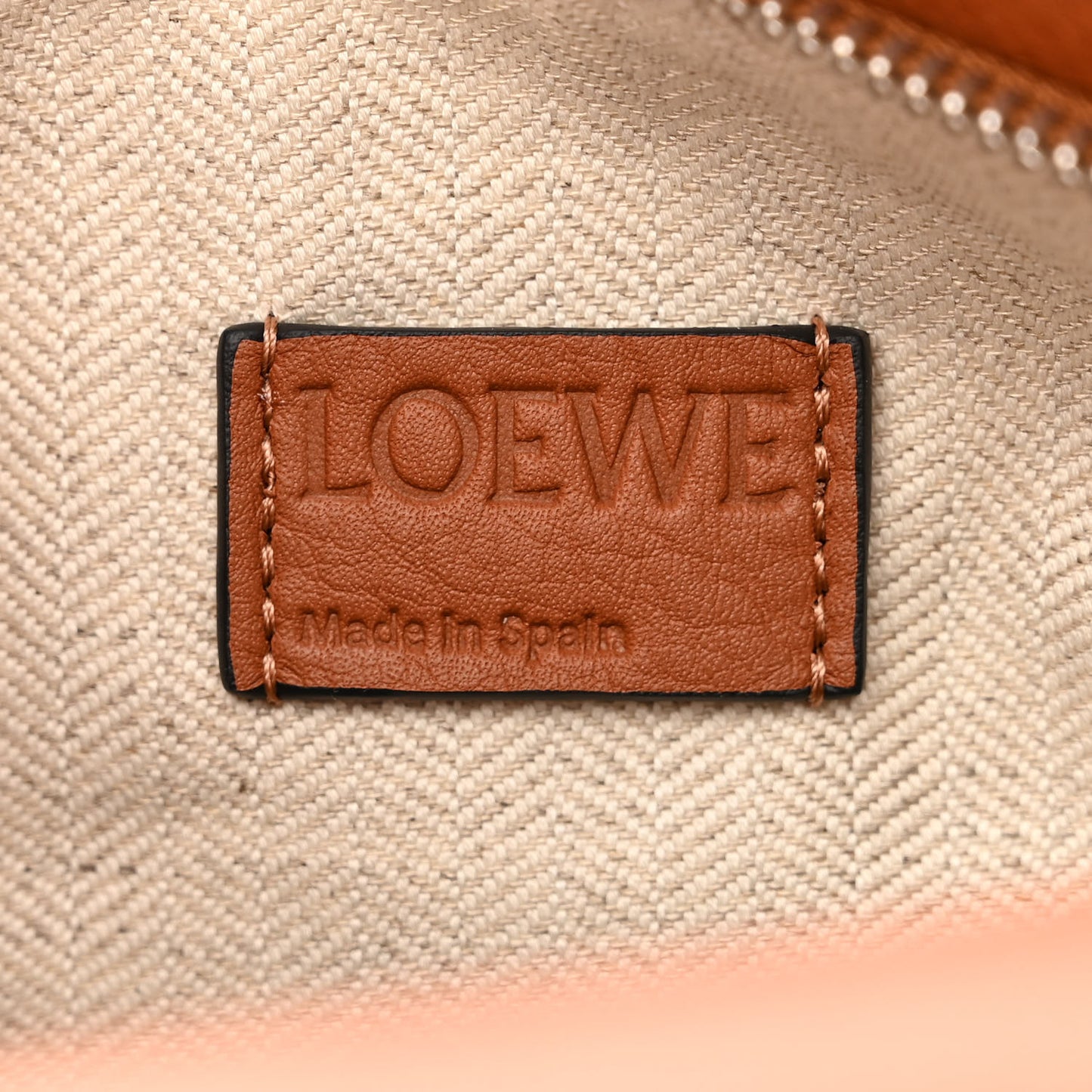 Calfskin Small Puzzle Bag Tan