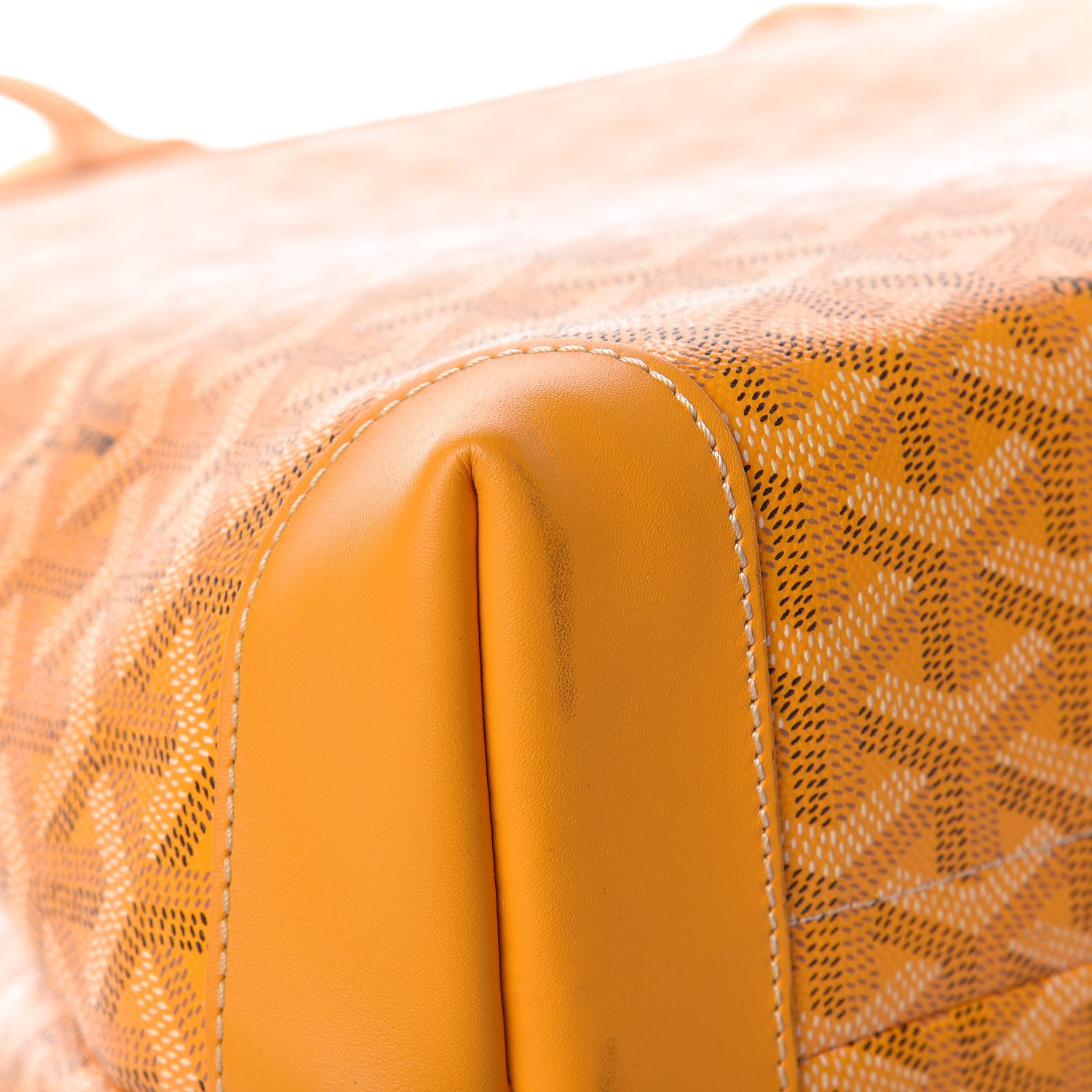 Goyard Goyardine Bellechasse PM Yellow 13 of 16
