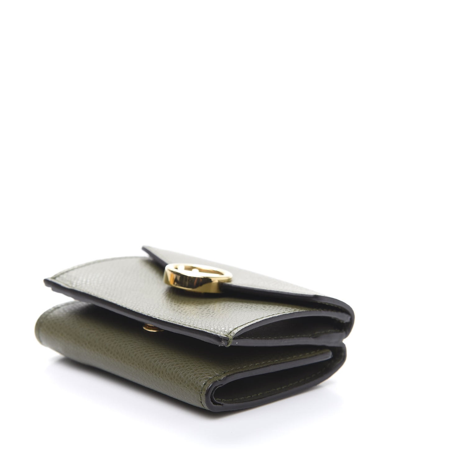 Vitello Cruise F is Fendi Micro Tri-Fold Envelope Wallet Asparago