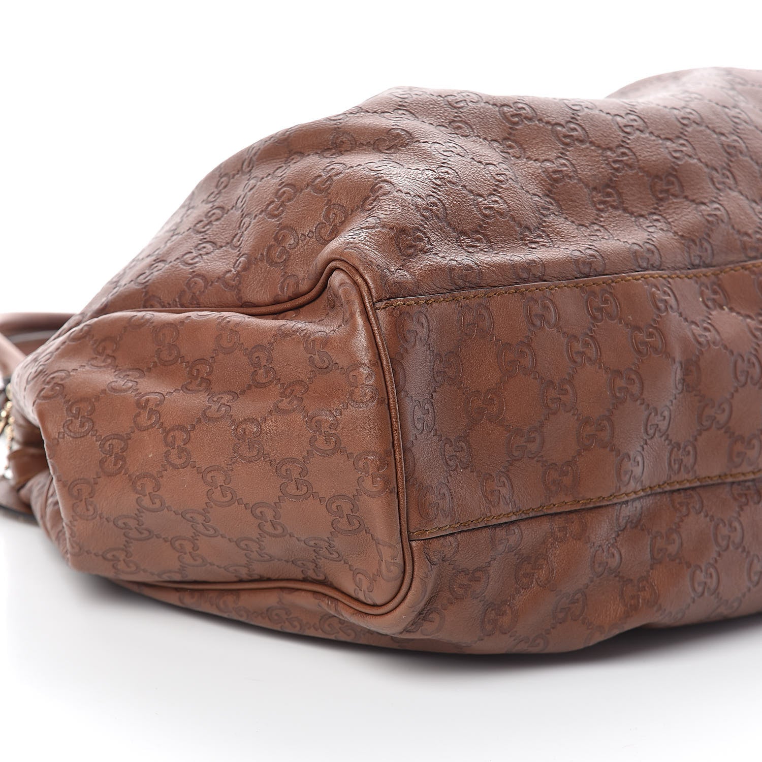 Gucci Guccissima Large Sukey Tote Brown 9 of 10