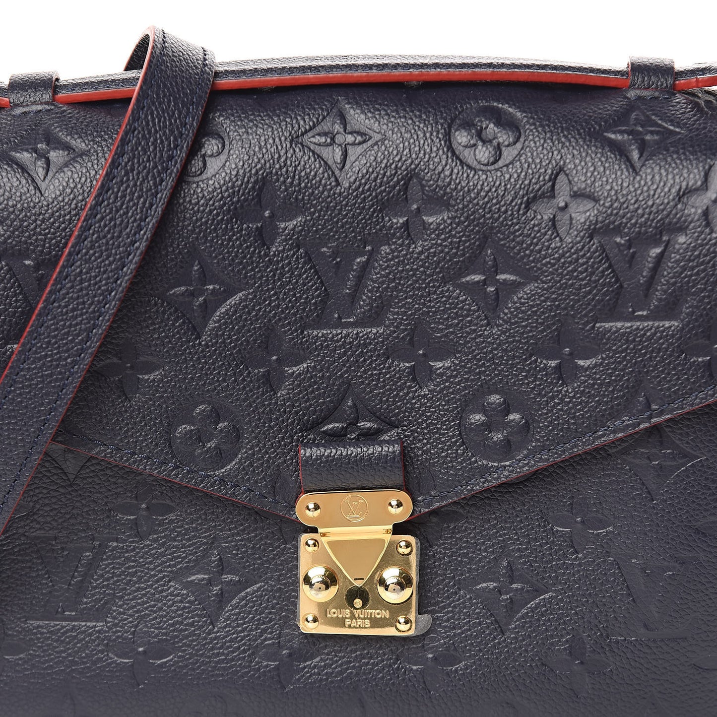 Empreinte Pochette Metis Marine Rouge