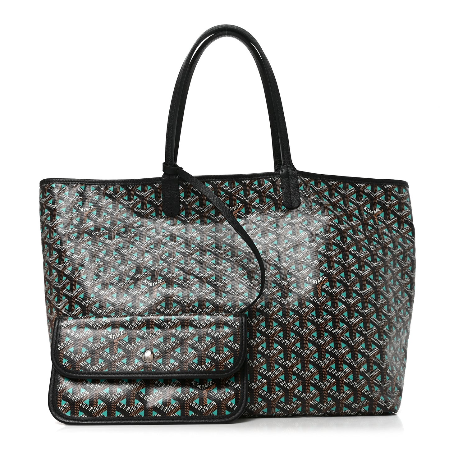 Goyardine Saint Louis Claire Voie PM Black Blue