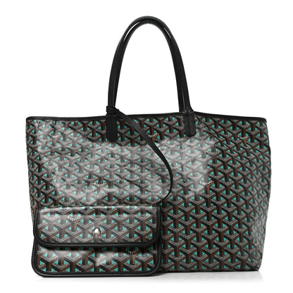 Goyard Goyardine Saint Louis Claire Voie PM Black Blue 3 of 9