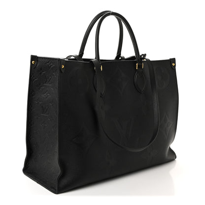 Louis Vuitton Empreinte Monogram Giant Onthego GM Black 3 of 9