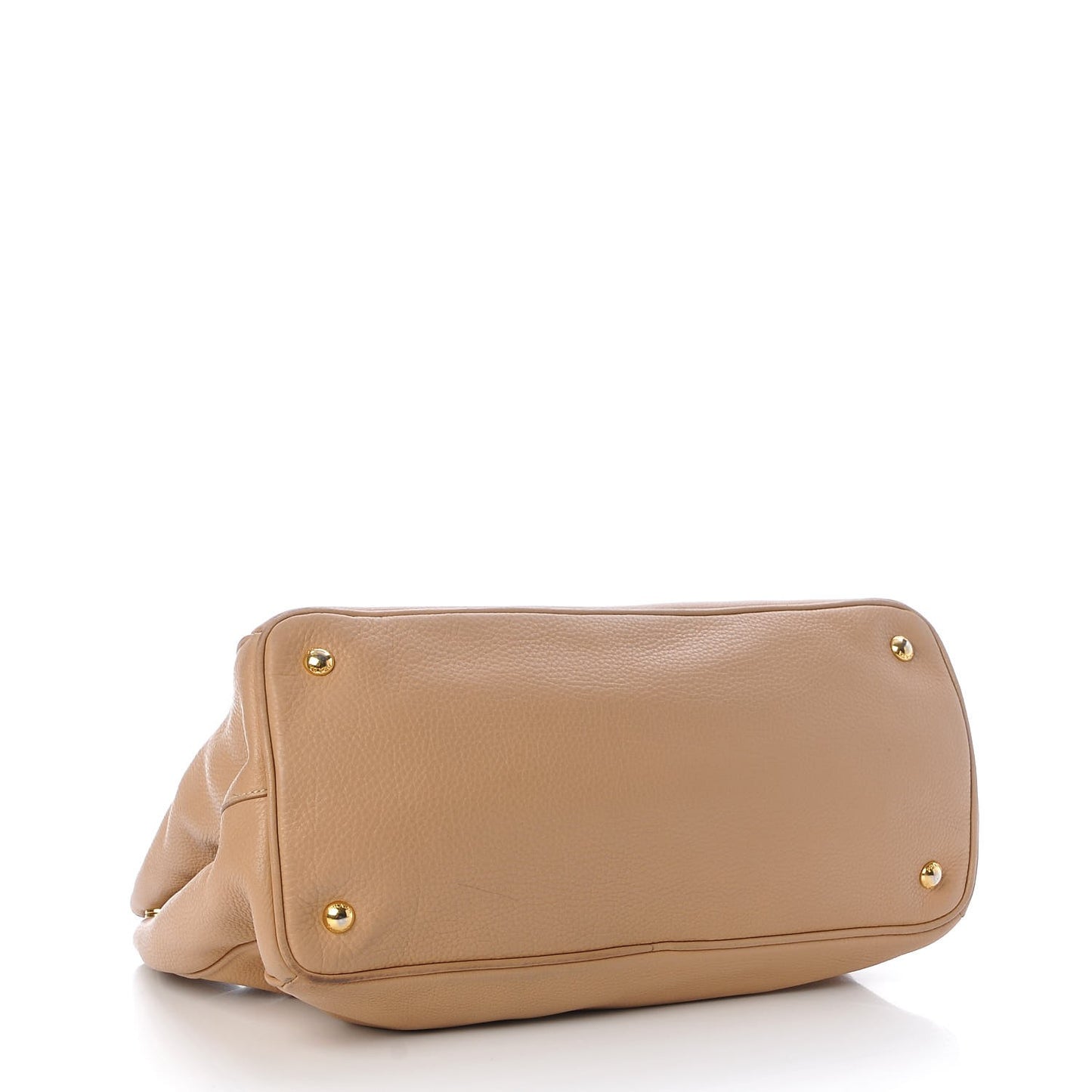 Vitello Daino Shoulder Bag Sughero
