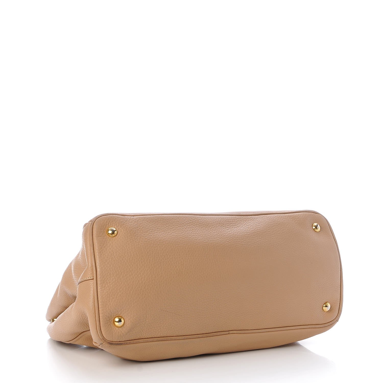 Prada Vitello Daino Shoulder Bag Sughero 4 of 13