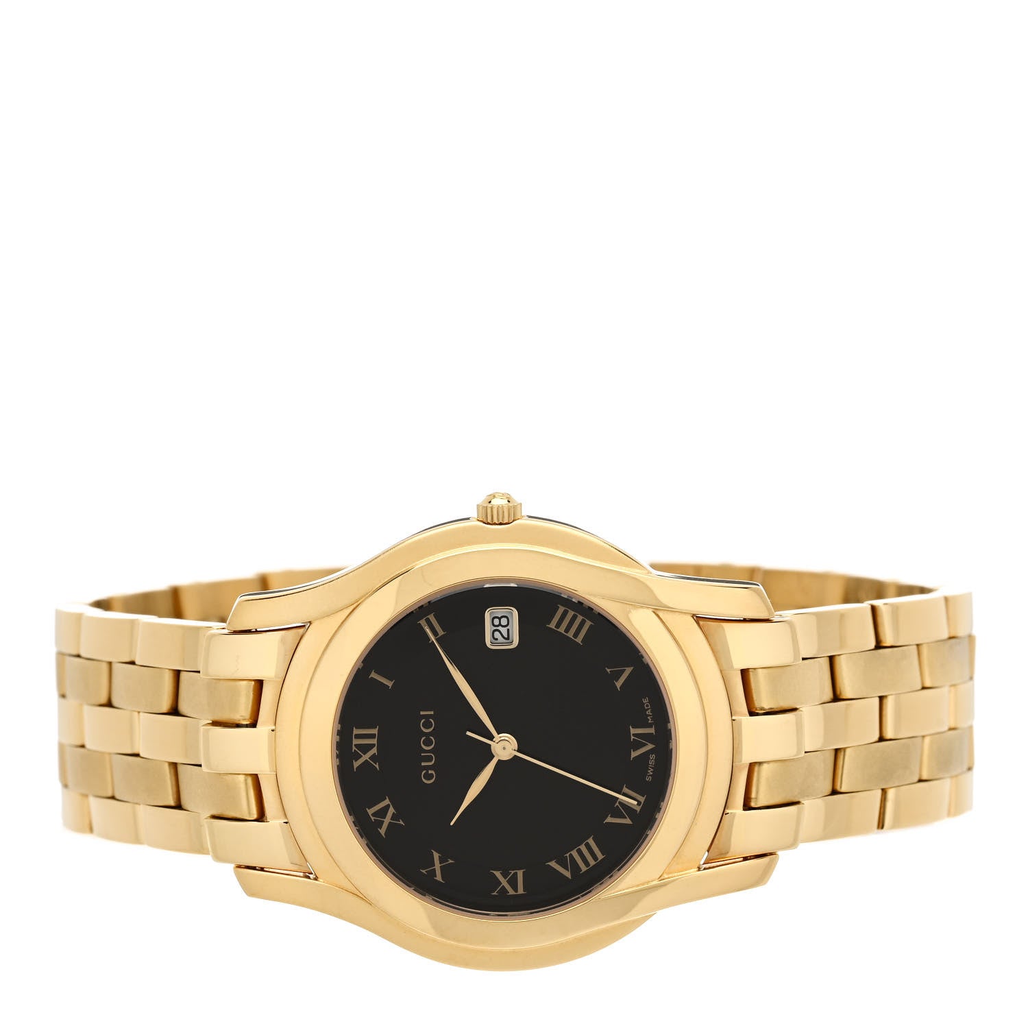 Gucci Stainless Steel 34mm 5400M Quartz Watch Black 2 of 5