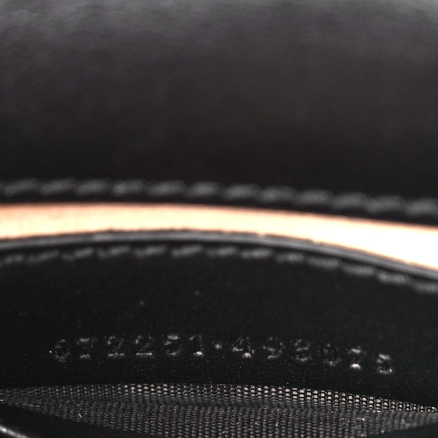 Calfskin Matelasse Mini GG Marmont Crossbody Bag Black