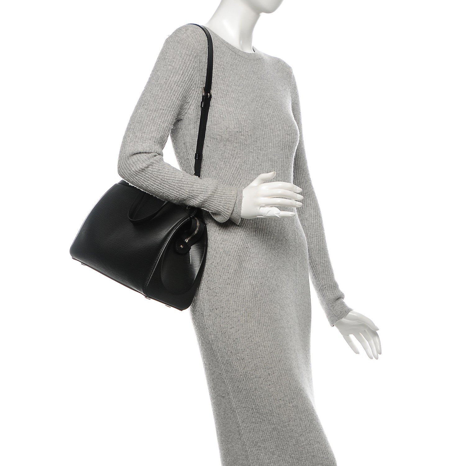 Louis Vuitton Epi Brea MM Black 2 of 6