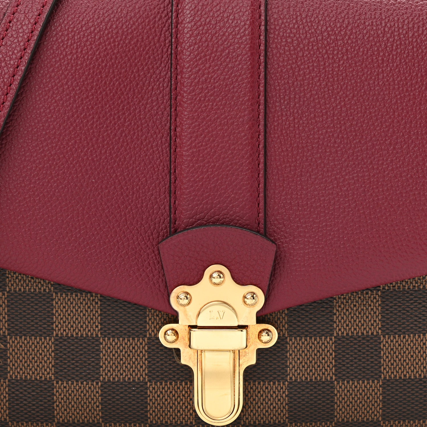 Louis Vuitton Damier Ebene Clapton Raisin 8 of 10