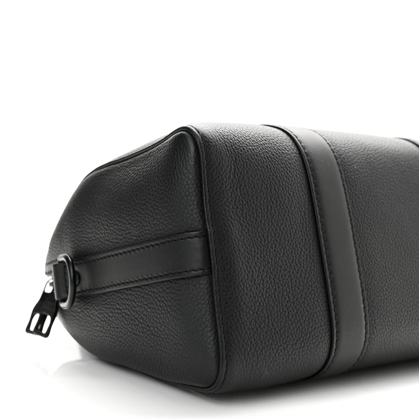 Calfskin Damier Distorted City Keepall Black
