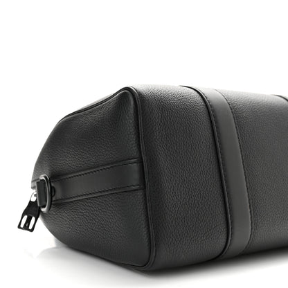 Louis Vuitton Calfskin Damier Distorted City Keepall Black 7 of 9