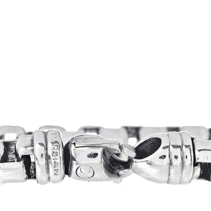David Yurman Sterling Silver 7mm Box Chain Bracelet 4 of 4