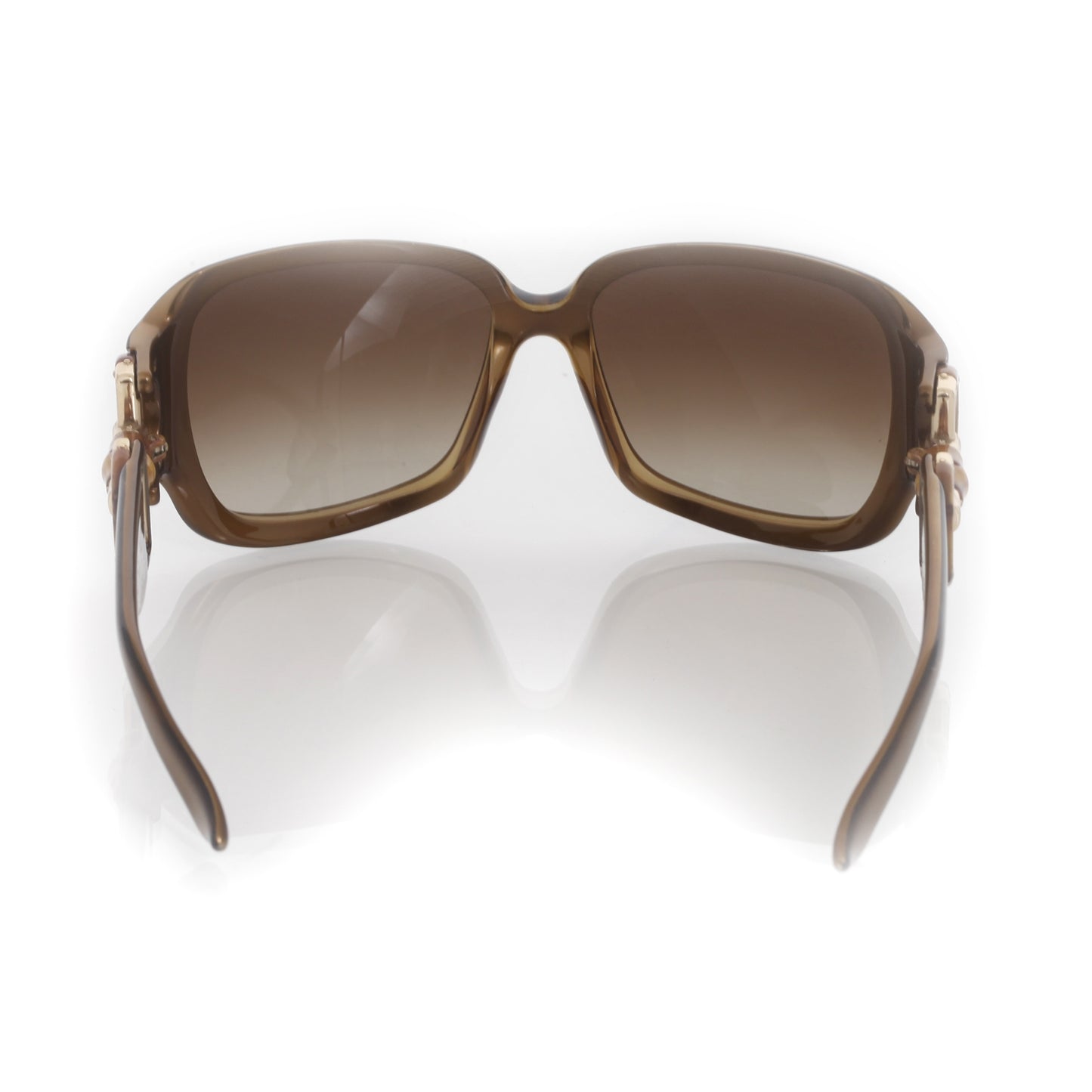 Bamboo Horsebit Sunglasses Brown