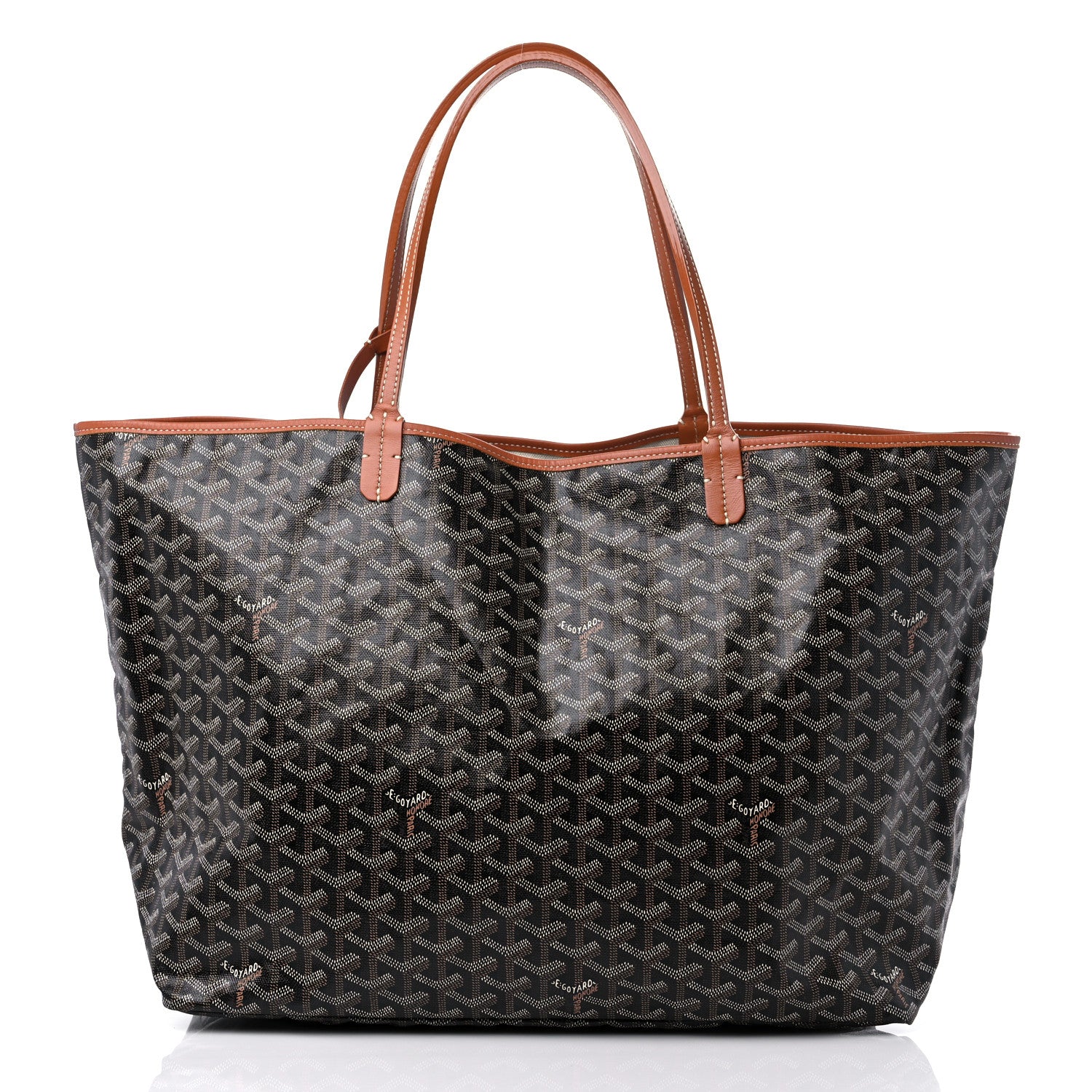 Goyard Goyardine Saint Louis GM Black Gold 3 of 11