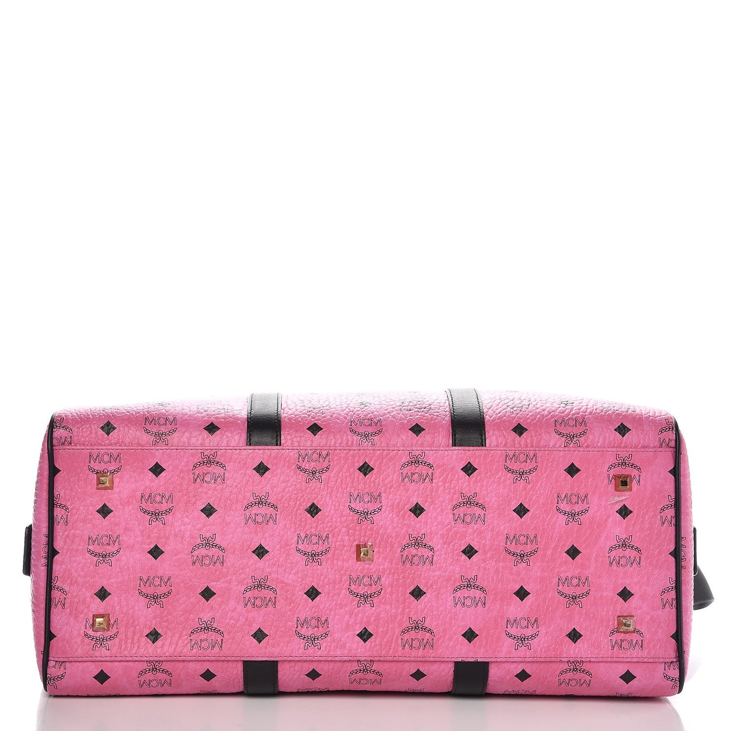 Monogram Visetos Medium Weekender Pink