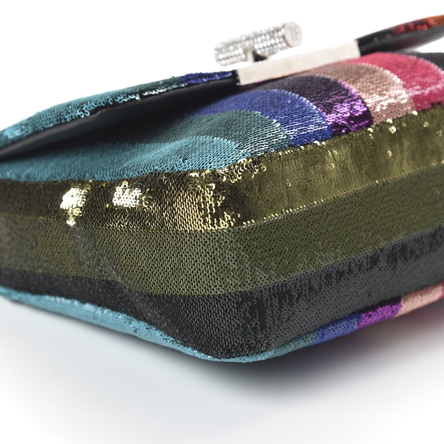 Tom Ford Sequin Soft Rainbow Large Natalia Chain Bag Multicolor 6 of 10