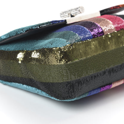 Tom Ford Sequin Soft Rainbow Large Natalia Chain Bag Multicolor 6 of 10