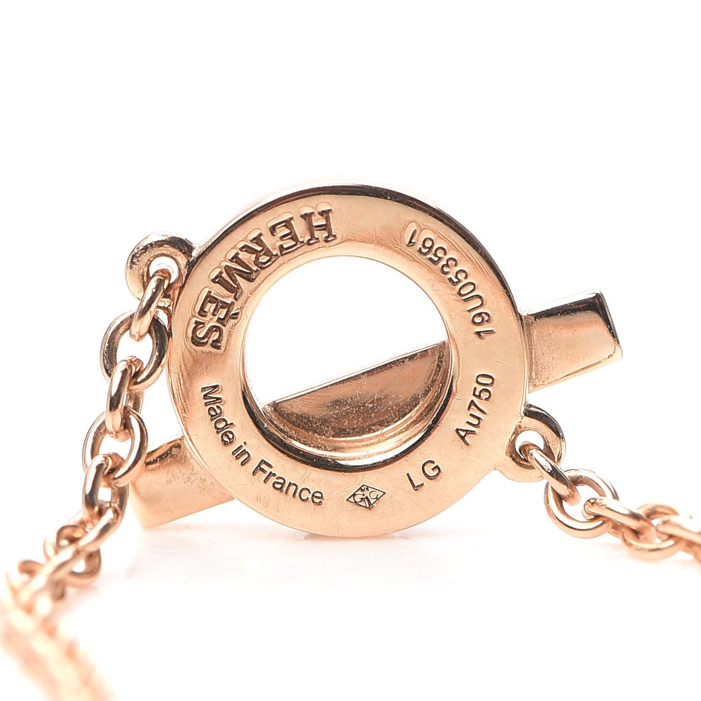 18K Rose Gold Black Spinel Finesse Bracelet LG