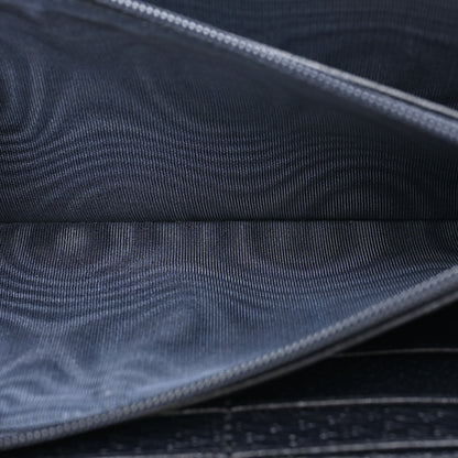 Gucci GG Supreme Monogram Textured Dollar Calfskin Web Ophidia Zip Around Wallet Beige Blue 6 of 13