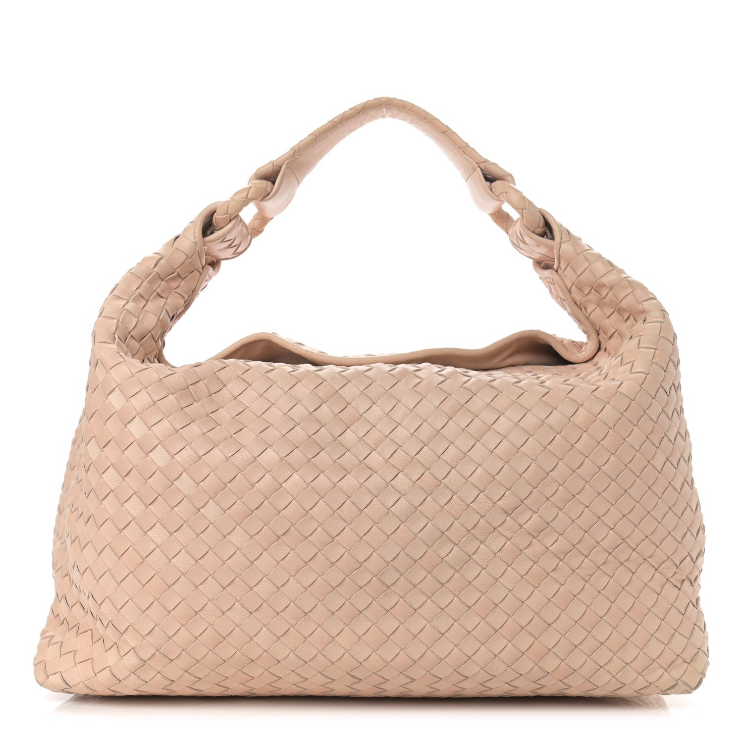 Bottega Veneta Nappa Intrecciato Sloane Hobo Lotus 1 of 8