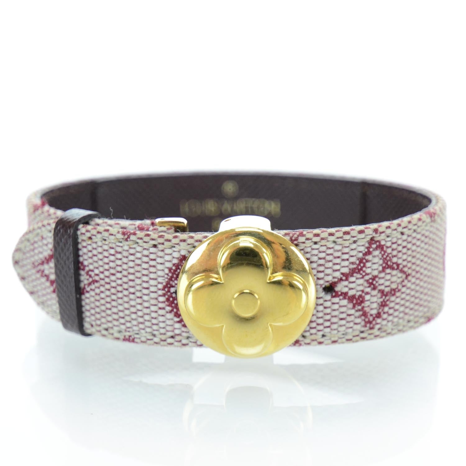 Louis Vuitton Mini Monogram Wish Bracelet Cherry 1 of 7