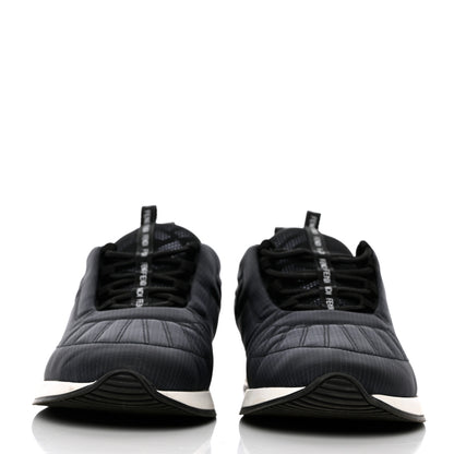 Fendi Nylon Womens FFreedom Sneakers 10.5 Blue Black 2 of 12