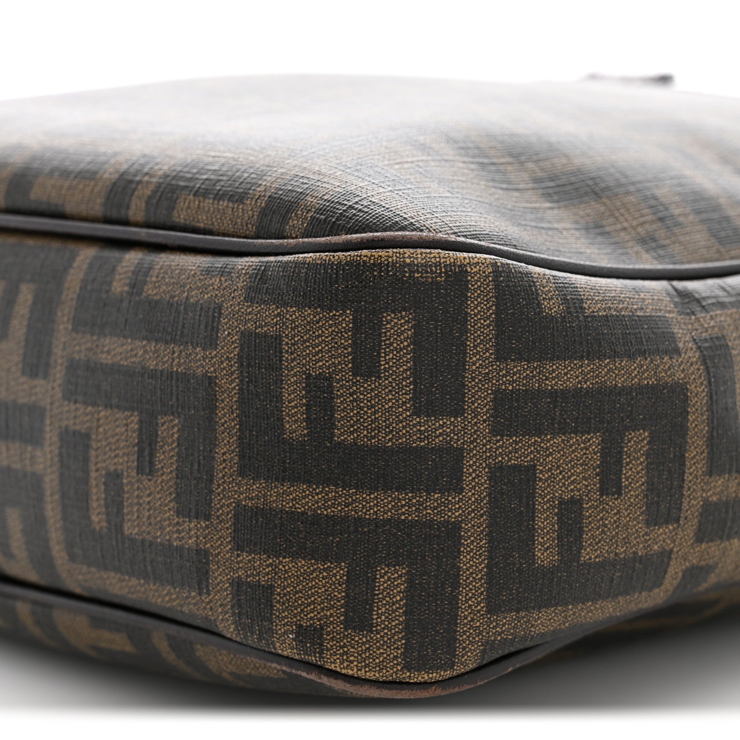 Fendi Zucca Spalmati Messenger Bag Tobacco 10 of 12