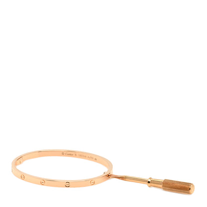 Cartier 18K Pink Gold Small LOVE Bracelet 16 4 of 5