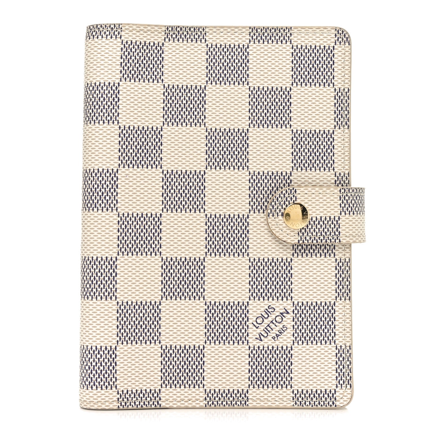Louis Vuitton Damier Azur Small Ring Agenda Cover 1 of 6