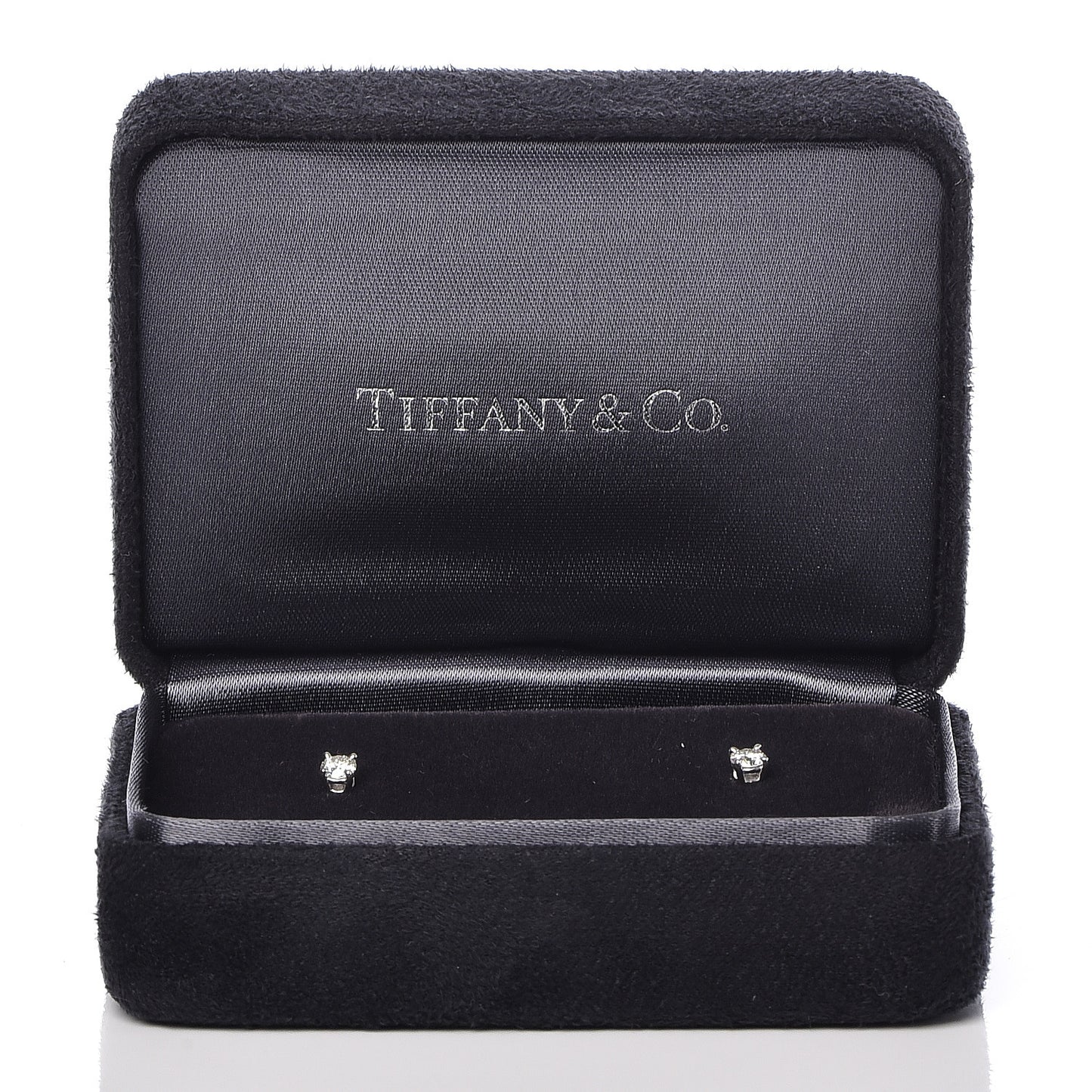 Platinum Diamond .22ctw Solitaire Earrings