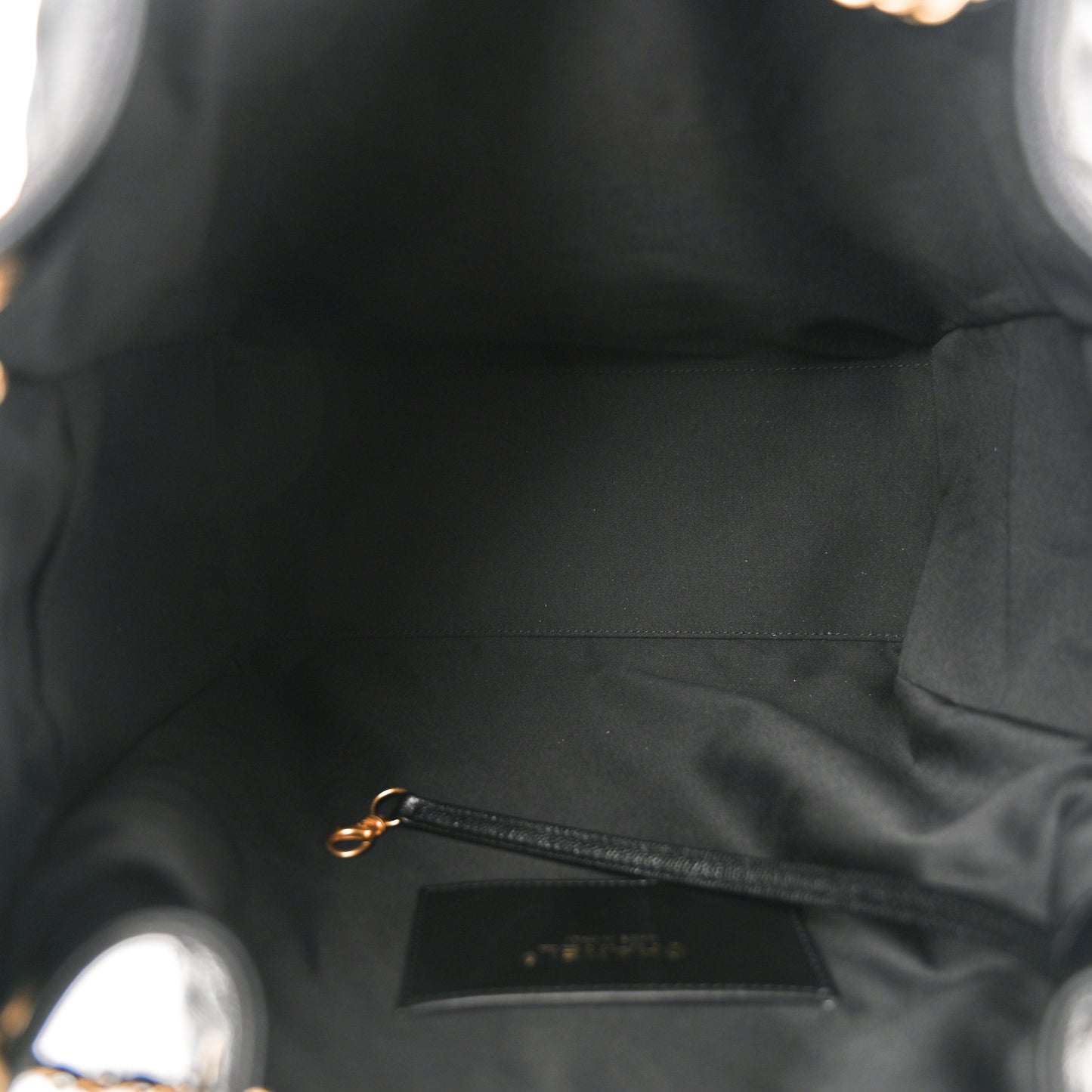 Caviar Quilted Medium Chanel 25 Handbag Black