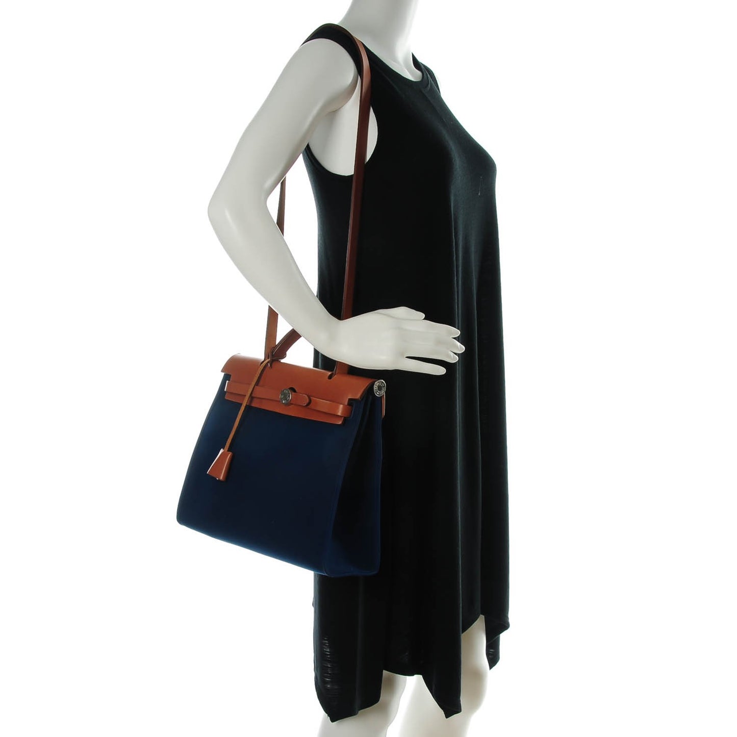 Toile Vache Hunter Herbag Zip PM 31 Bleu Indigo