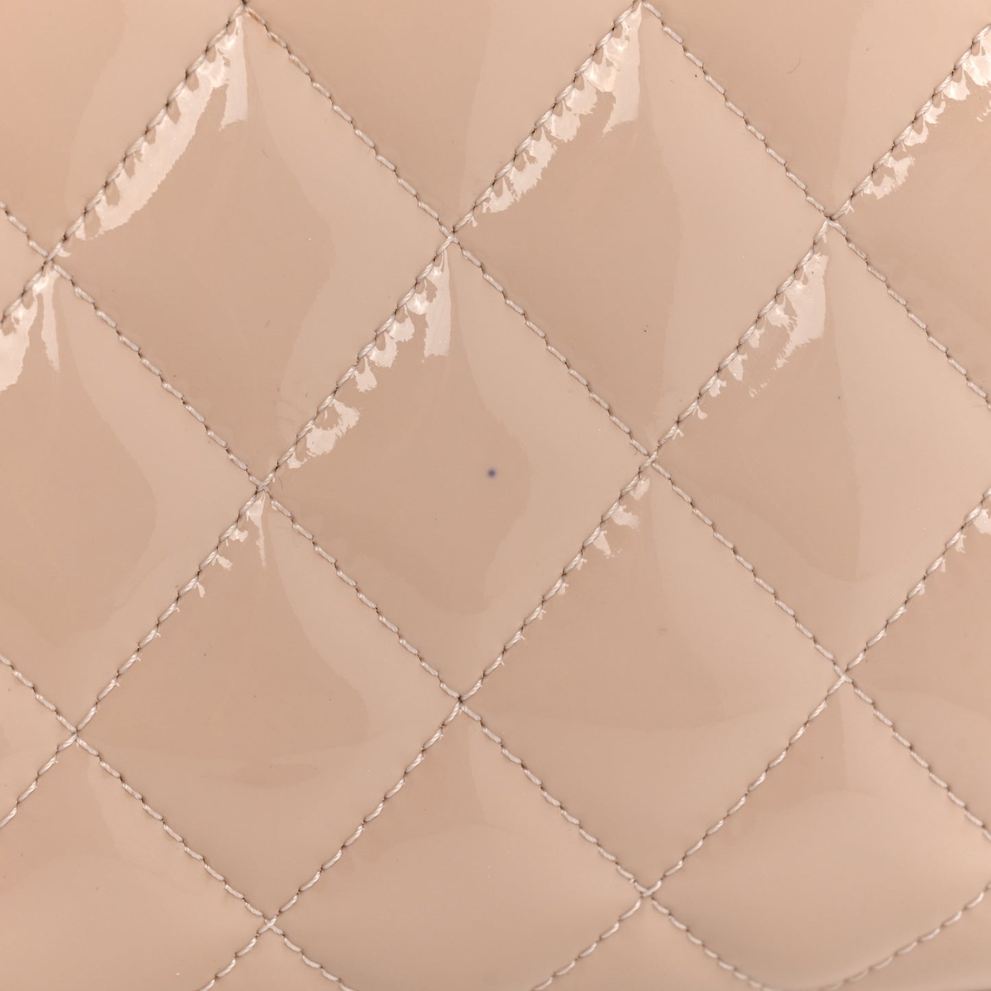 Patent Quilted Timeless Clutch Pink