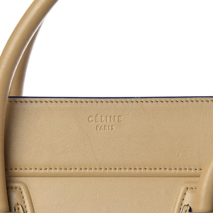 Celine Smooth Calfskin Medium Phantom Luggage Sand 12 of 13