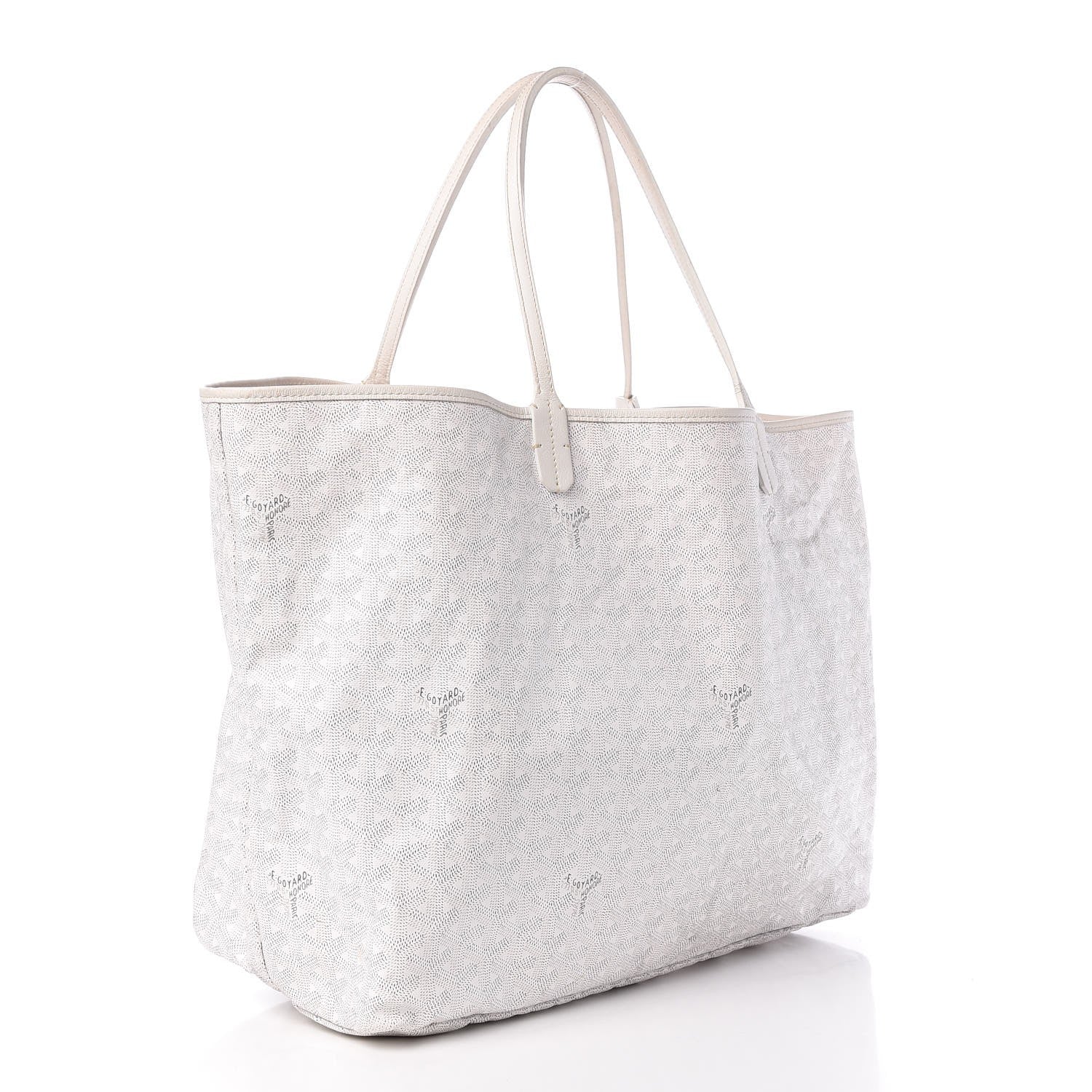 Goyard Goyardine Saint Louis GM White 4 of 15