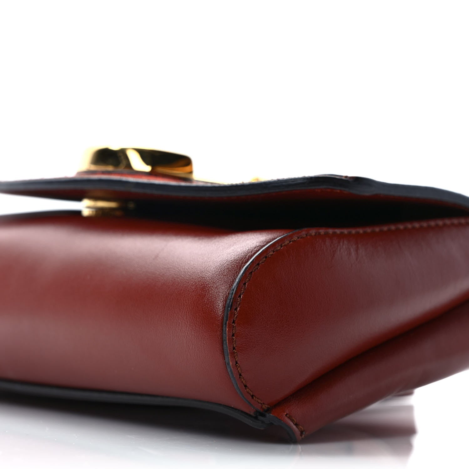 Chloe Calfskin Suede C Belt Bag Sepia Brown 9 of 9