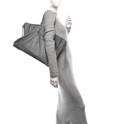 Balenciaga Veau Papier A4 Zip Around Tote Grey 2 of 14