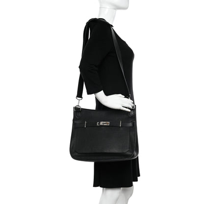 Hermes Taurillon Clemence Jypsiere 34 Black 2 of 12