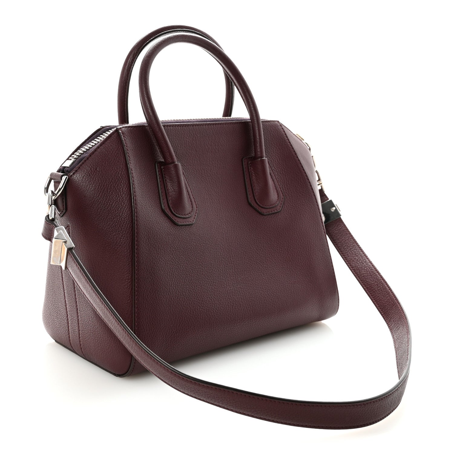 Givenchy Sugar Goatskin Small Antigona Dark Purple 3 of 10