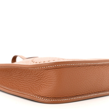Hermes Taurillon Clemence Evelyne TPM Gold 9 of 11