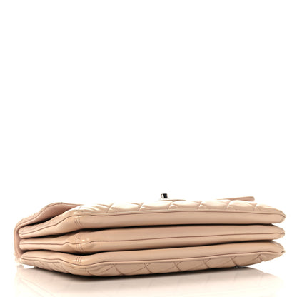 Chanel Lambskin Quilted 3 Jumbo Flap Light Pink 3 of 12