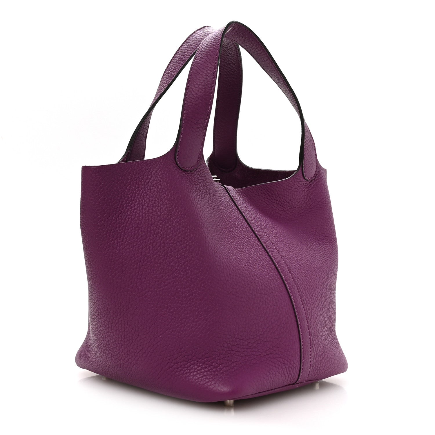 Hermes Taurillon Clemence Picotin Lock 22 MM Anemone 3 of 12