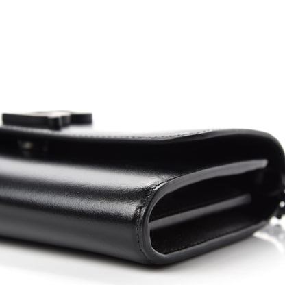 Balenciaga Smooth Calfskin B Continental Chain Bag Black 7 of 10