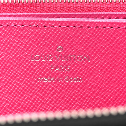Louis Vuitton Epi Zippy Wallet Black Hot Pink 6 of 7