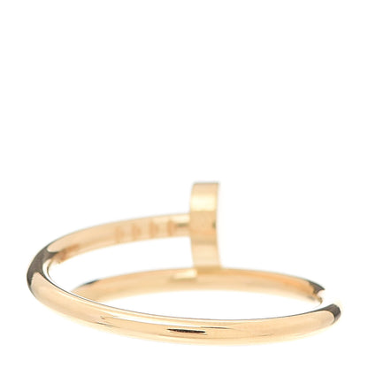 Cartier 18K Yellow Gold Small Juste Un Clou Ring 54 6.75 3 of 7