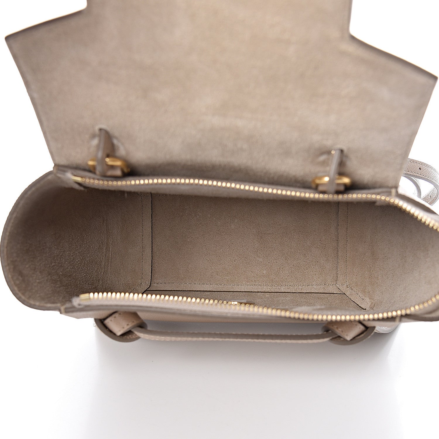 Celine Grained Calfskin Nano Belt Bag Light Taupe 7 of 10