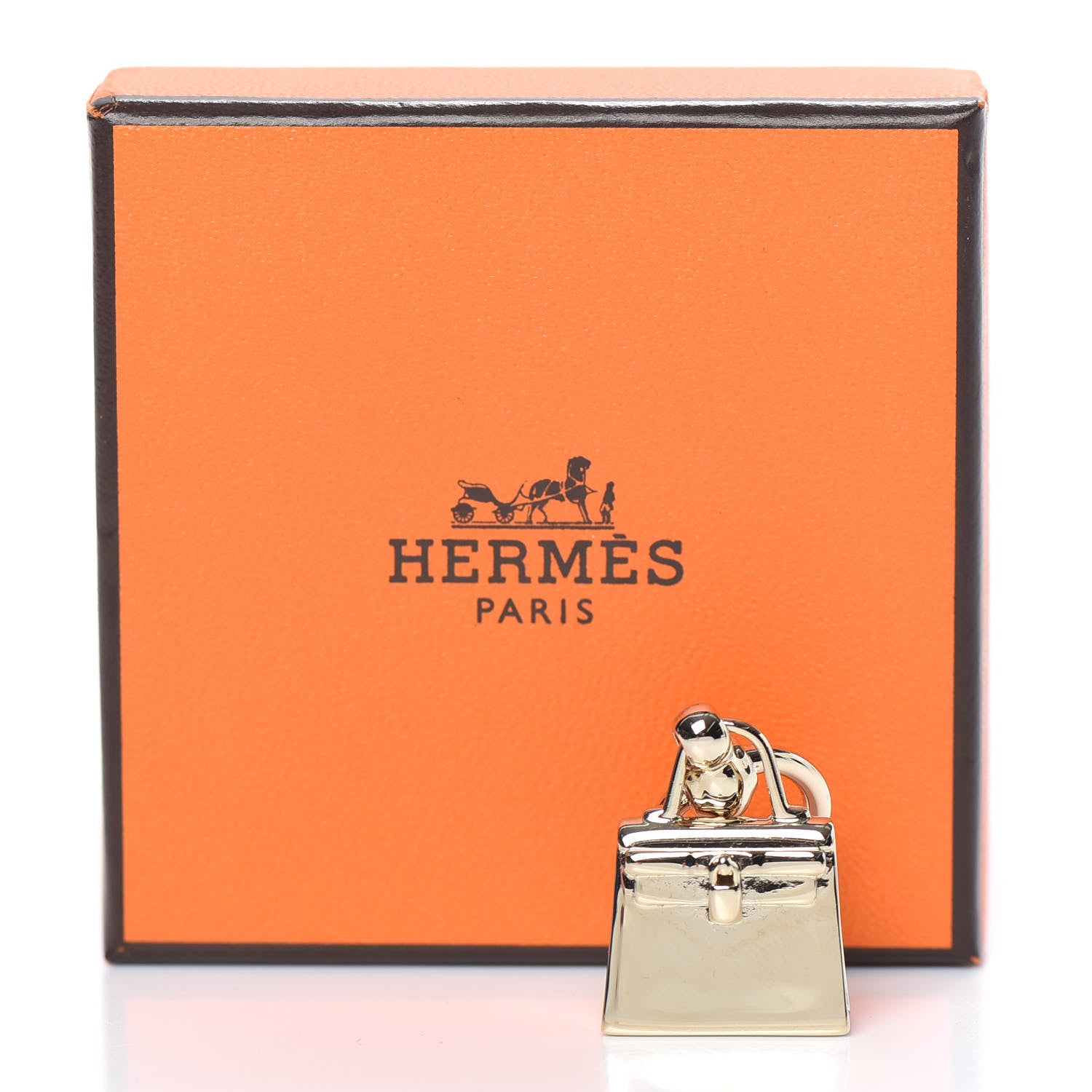Hermes Permabrass Mini Kelly Twilly Ring 4 of 4