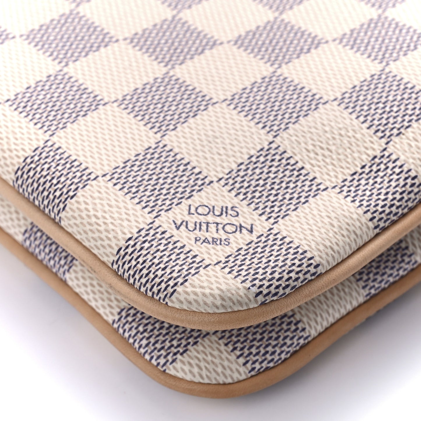 Damier Azur Double Zip Pochette